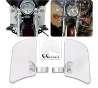 Moto Spoiler Parabrezza Deflettore Estensione Per Honda Per Yamaha Per Suzuki IT