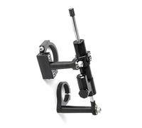 Moto Stabilizzatore Per Kawasaki Ninja ZX 4R 2023 2024 Ammortizzatori Di Sterzo In Alluminio CNC Moto Stabilizzare Ammortizzatore Staffa Kit Montaggio(Black)