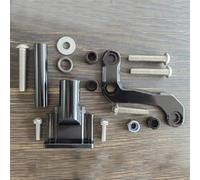 Moto Sterzo Smorzamento Stabilizzatore Righello In Titanio Serranda Staffa Di Montaggio Sicurezza Retromarcia Per Yamaha MT03 2019 2020 2021 2022 2023