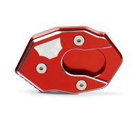 Moto Supporto Cavalletto Laterale Piastra Di Estensione Per Cavalletto Laterale Per Moto, Allargata Per ZX6R, ZX10R, Z650, Z800, Z900/RS, Z1000(Red)