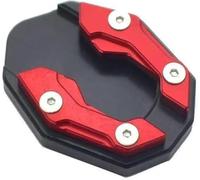 Moto Supporto Piastra Appoggio per Ducati Scrambler Mach 2.0 2018, Alluminio Antiscivolo e Resistente all'Usura Piastra Supporto,A Red