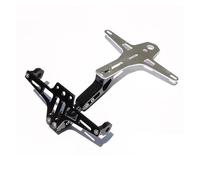 Moto Supporto Portatarga Per Italjet Per Dragster 200 / 250i / 125/400 Supporto Targa Staffa Indicatore Di Direzione Supporto Targa Moto Telaio Porta Targa(Nero)