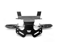 Moto Supporto Targa Per CB125R Per CB250R Per CB300R Conversione Moto Coda Corta Portatarga Con Luce Targa A LED(Cblack)
