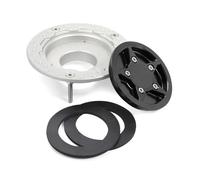 Moto tappo del serbatoio Tappo Serbatoio Carburante Olio Moto Coperchio Senza Chiave Per Honda Rebel 300 CMX300 2017-2024 CMX500 CMX1100 2023-2025(Black)