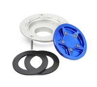 Moto tappo del serbatoio Tappo Serbatoio Carburante Olio Moto Coperchio Senza Chiave Per Honda Rebel 300 CMX300 2017-2024 CMX500 CMX1100 2023-2025(Blue)