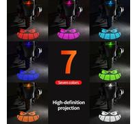 Moto Targa Coda Luce Con Luminoso LED E Impermeabile Corpo