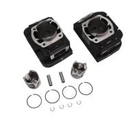 Moto Testata Del Cilindro Compatibile Con Per RD350 1973 1974 1975 64mm Cilindro Motore Per Moto Blocco Cilindro Aria Pistone Testa Guarnizione Base Parte Motore Per Moto