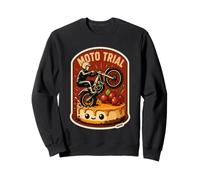 Moto Trial Torta Ciliegie E Stunt Dolci Felpa