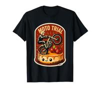 Moto Trial Torta Ciliegie E Stunt Dolci Maglietta