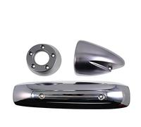 Moto Tubo di Scarico Calore della Protezione della Copertura del Silenziatore per Yamaha per T-Max 500 per TMAX 500 2001 2002 2003 2004 2005 OOPUHKSY(4)