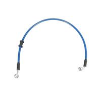 Moto Tubo Freno Tubo Flessibile Intrecciato In Acciaio Inossidabile Rinforzato Idraulico Blu Tubo Flessibile Universale Per Olio Freno Frizione Moto(60cm)
