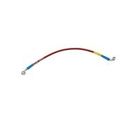 Moto Tubo Freno Tubo Flessibile Olio Idraulico DOT Line Cavo 10mm 28°-90° Banjo Rosso 400mm-2200mm Tubo Freno Tubo Intrecciato Per(2200mm)