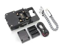 Moto USB Piastra Di Navigazione Staffa Adattare Kit Di Supporto Per Benelli Per TRK 520X Per TRK502 X 2016-2021 Supporto per Staffa Telaio Moto(No shock absorption)