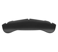 moto vento schermo Moto 7 ''Parabrezza Carenatura Deflettori Del Vento Parabrezza Per Harley Touring Street Glide FLHX 2014-2019(Black)