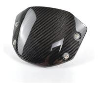 moto vento schermo Moto Parabrezza Schermo Anteriore Deflettore Del Vento Per CB650R 2019 2020 2021(Black 1)