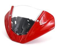 moto vento schermo Parabrezza Spoiler Estensione Moto Con Staffa Per Ducati Per Monster 937/950 2021 2022(Red)