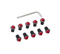 Moto Viti Per ZX6R ZX7R ZX10R ZX14R ZZR400 ZZR600 ZZR1200 ZZR1400 ZX636 10 Pezzi Assortimento Di Rondelle Dadi E Viti Per Moto