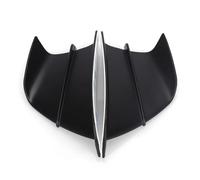Moto Wind Wing Per YZF R1 R1M RS1 R3 R6 R6S R25 R125 125R Per YZF600R Per YZF750R Per YBR125 Kit Alettone Aerodinamico Per Motocicletta Ala Spoiler Per Moto(Nero)