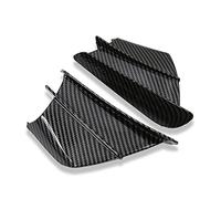 Moto Winglet Aerodinamico Ala Kit Spoiler for Yamaha YZF R1 R1M RS1 R3 R6 R6S R25 R125 125R YZF600R YZF750R YBR125 FZR1000 (Color : Glossy Carbon Look)