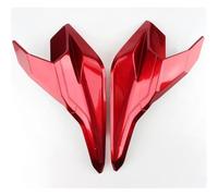 Moto Winglet Per CB650R Per Cbr650r 2018 2019 2020 2021 2022 2023 Kit Speciale Per Codino Posteriore Per Motocicletta Sella Posteriore Carenatura Posteriore Deflettore Aerodinamico(Rosso)