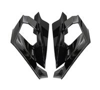 Moto Winglet Per CBR650R 2019-2023 Copertura Protettiva Contro Le Turbolenze Delle Ali Delle Motociclette Ala Fissa Anteriore E Laterale Ala Fissa Aerodinamica Deflettore Aerodinamico(Bright Black)