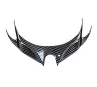 Moto Winglet Per Kawasaki Per Ninja 400 2019 2018 Copertura Della Calotta Anteriore Carenatura Alette Pneumatiche Protezione Ala Punta Accessori Per Moto Deflettore Aerodinamico(Fibra di carbonio)