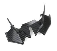 Moto Winglet Per Kawasaki Per Z650 Per Z 650 2021 2022 2023 2024 Carenatura Spoiler Anteriore Per Motocicletta Aletta Copri Ala Aerodinamica Deflettore Aerodinamico(Guardia in fibra di carbonio)
