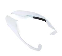Moto Winglet Per KAWASAKI Per ZX-25R Per ZX-4R Per ZX-4RR Per ZX4R Per ZX4RR 2020-2025 Alettone Posteriore Moto Spoiler Posteriore Aletta Aerodinamica Deflettore Aerodinamico(BIANCO)