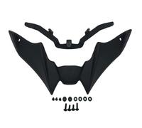 Moto Winglet Per MT-09 Per MT09 Per MT 09 SP 2021-2023 Parafango Anteriore Per Motocicletta Becco Cono Estensione Cofano Spoiler Deflettore Aerodinamico(Nero)