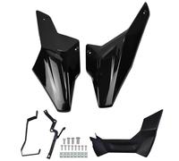 Moto Winglet Protezione Sottocoppa Per Moto Protezione Inferiore Del Motore Piastra Paramotore Spoiler Per BMW Per F900R Per F900XR 2020-2024 Deflettore Aerodinamico(Nero)