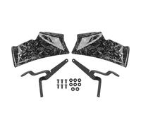 Moto Winglet Spoiler Anteriore Per Motocicletta Per MT-10 Per MT10 Per MT 10 SP 2022-2025 Deflettore Aerodinamico Spoiler Sportivi Naked Carico Aerodinamico Deflettore Aerodinamico(Forged Pattern)