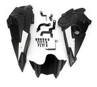 Moto Winglet Staffa Di Montaggio Per Carenatura Inferiore Del Pannello Di Punta Dello Spoiler Del Motore Della Motocicletta Per MT07 Per FZ07 2014-2019 2020 Deflettore Aerodinamico(BIANCO)