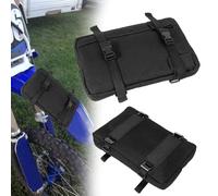 MOTO4U Unviersal - Borsa per attrezzi per parafango anteriore, borsa per attrezzi per moto da cross, borsa per forcella e manubrio della moto con bottoni automatici, robusta borsa per attrezzi per