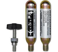 D.P.I. Safety Kit ricarica Motoairbag D4218 2 cartucce CO2 con chiave per maschi