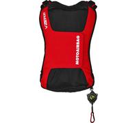 Motoairbag MAB VZero Gilet airbag, rosso, Taglia unica