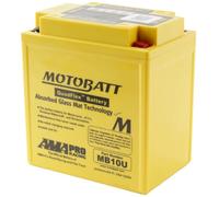 MOTOBATT Batteria AGM MB10U 14,5 AH