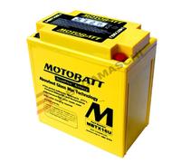 MotoBatt BATTERIA MBTX16U PRECARICATA 12V 19Ah per Gilera Fuoco 500 2007 - 2014