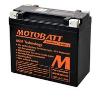 Batteria Motobatt MBTX20UHD Sigillata 12V 21,0 Ah Kawasaki KZ 1000 1979 1980