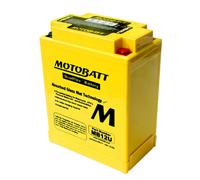 MotoBatt MB12U 12V 14Ah - Batteria AGM Precaricata e Sigillata MOTOBATT