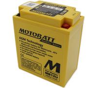 Motobatt MB12U - Batteria gel per moto, 12 V, 15 Ah