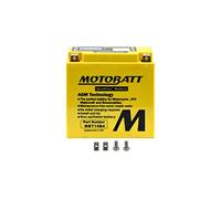 MOTOBATT Mbt14B4 Quadflex Agm Bike Batteria 12V 13Ah