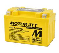 BATTERIA POTENZIATA AGM MOTOBATT 10,5 AH MBTX9U