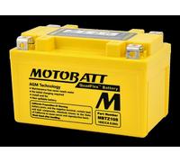 Batteria potenziata MBTZ10S Motobatt = Yuasa: YTX7ABS; YTZ10S;