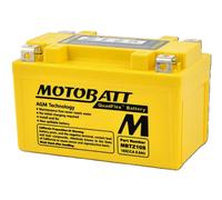 Batteria potenziata MBTZ10S Motobatt = Yuasa: YTX7ABS; YTZ10S;