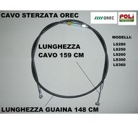 MOTOCARRIOLA OREC CAVO DI STERZATA COMPLETO PER LS280 LS 250 LS 260 LS300 LS360