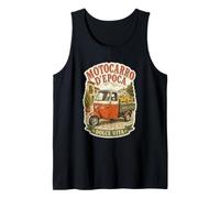 Motocarro d'Epoca Ape Tre Ruote Vintage Regalo Canotta