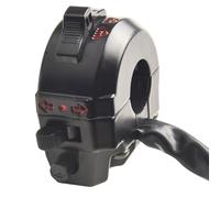 Motocicletta 2.2cm 22mm Sinistro Manubrio Luce Clacson Interruttore Dc 12V