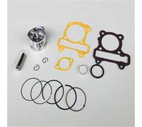 Motocicletta 50mm Pistone 13mm Perno 0.8 * 0.8 * 1.5mm Guarnizione Per Anello Per 110CC KZL GGC 110 Vision NSC NSC110 2011-2016