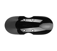Motocicletta anteriore Mudguard Premium ASS Dureble Waterproof Sostituzione Parte Fit Bonneville T100 Scrambler Thruxton 900 2001 2016 Matte Matte Black Black Silver Black (Nero lucido)