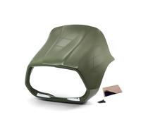 Motocicletta Carenatura Moto Carenatura Anteriore Copertura Del Faro Parabrezza Cowl Deflettore Per Vespa Sprint 50 125 150(Vert)